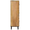 vidaXL Highboard 40x33x110 cm heltre mango