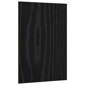 vidaXL Dekorpaneler 12 stk. Svart eik 21 x 30 x 0,27 cm Konstruert tre