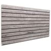 vidaXL Veggpaneler 5 stk. 100 x 50 cm Gr&aring; EPS Skum
