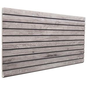 vidaXL Veggpaneler 5 stk. 100 x 50 cm Gr&aring; EPS Skum