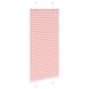 vidaXL pliss&eacute;gardin Rosa 55x150 cm Stoff Bredde 54,4 cm Polyester