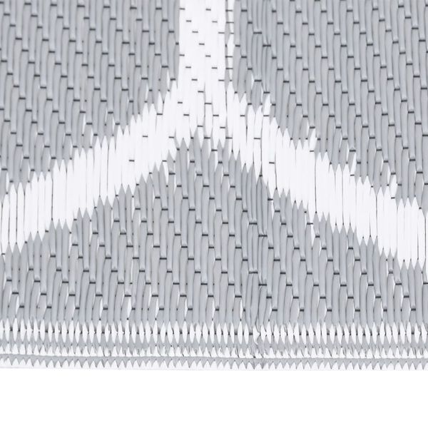 vidaXL Uteteppe ARAKIL gr&aring; 140x200 cm PP