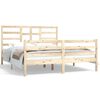vidaXL Sengeramme heltre 160x200 cm
