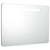 vidaXL LED-speilskap til bad 80x9,5x55 cm