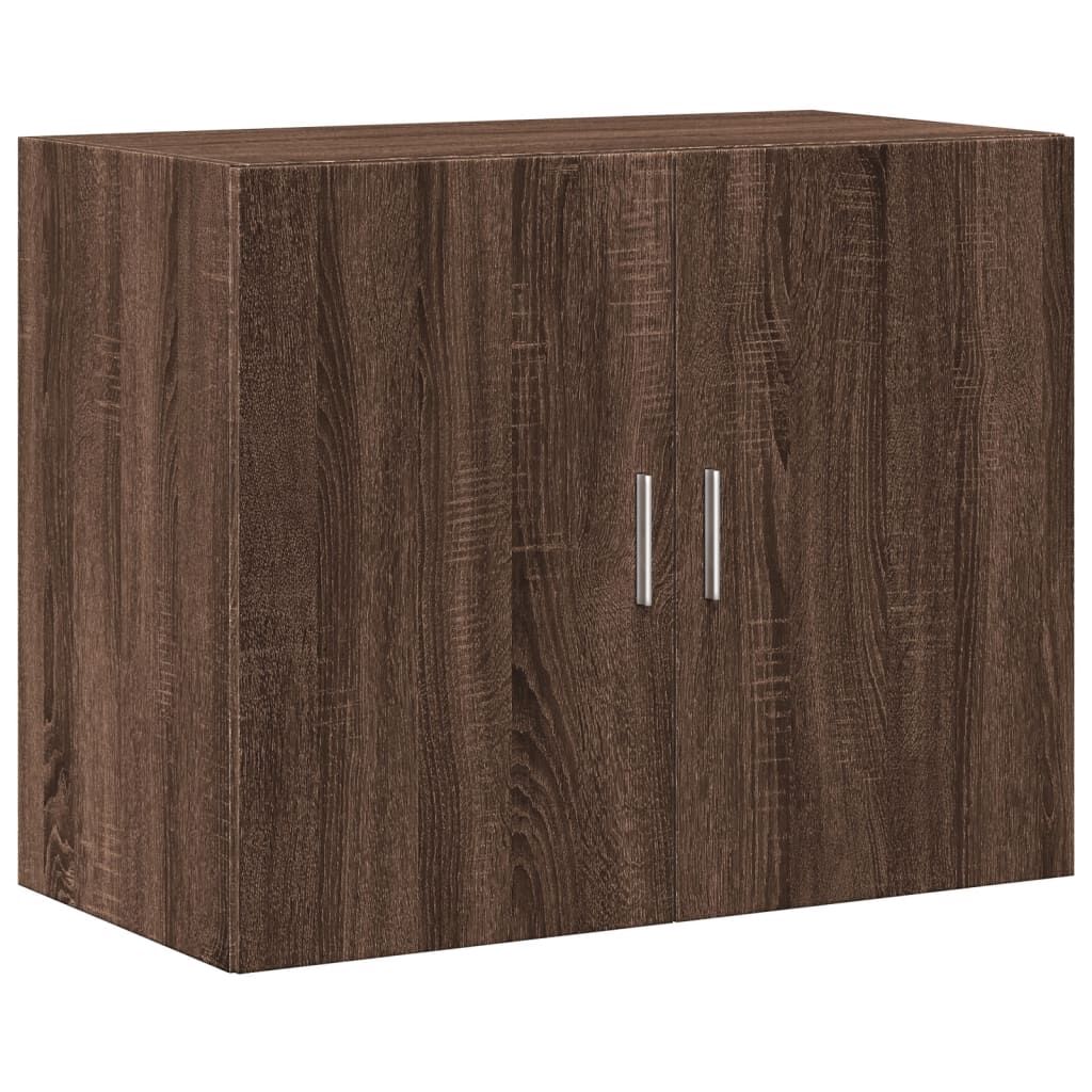 vidaXL Highboard brun eik 80x42,5x249 cm konstruert tre