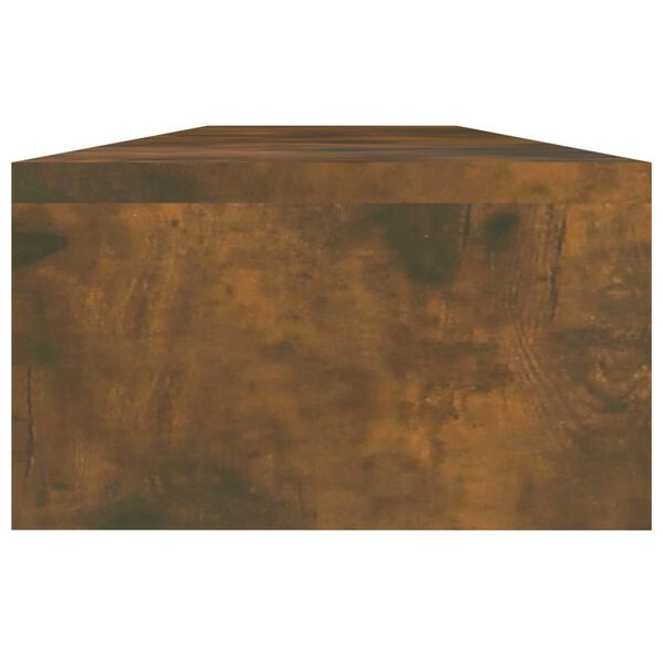 vidaXL Skjermstativ r&oslash;kt eik 110x23,5x9 cm konstruert tre