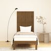 vidaXL Veggmontert hodegavl honningbrun 82,5x3x110 cm heltre furu