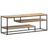 vidaXL TV-benk 130x30x45 cm grovt mangotre