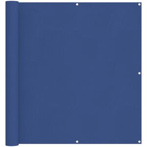 vidaXL Balkong Skjerm Bl&aring; 110 x 500 cm Oxford Stoff