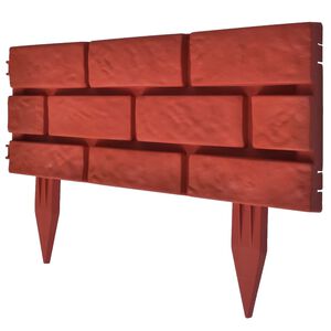 Plenkant med mursteindesign 11 stk