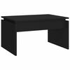 vidaXL Salongbord svart 68x50x38 cm konstruert tre