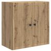 vidaXL Vegghengt skap 59 x 31 x 60 cm Konstruert tre Artisan eik