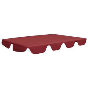 vidaXL Erstatningsbaldakin hagehuske vinr&oslash;d 150/130x105/70 cm