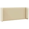 vidaXL Hodegjerde &Oslash;re Krem 40,5 x 40,5 x 4 cm PVC