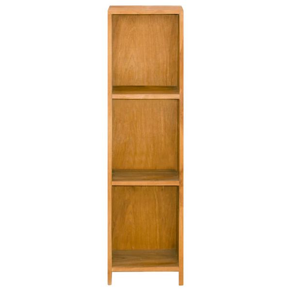 vidaXL Bokhylle 30x30x110 cm heltre teak