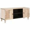 vidaXL TV Enheter med hylle Hvit 105 x 33 x 46 cm Konstruert tre