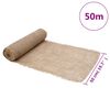 vidaXL Juterull 0,5x50 m 100 % jute 200 g/m&sup2;