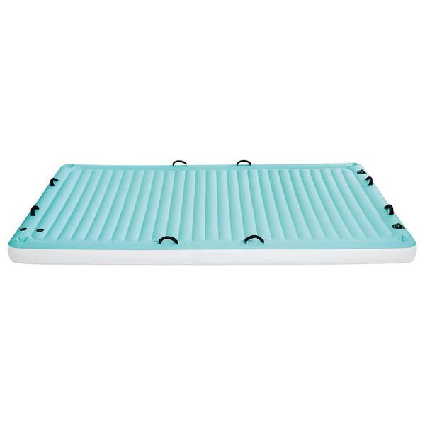 Intex oppblåsbar solseng blå 310x183 cm vinyl