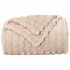 vidaXL Kastteppe Beige 240 x 220 cm Fleece