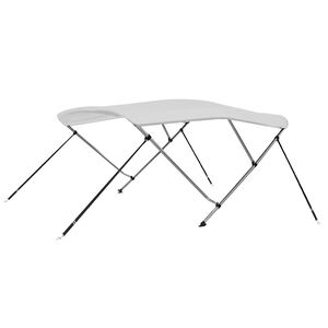 vidaXL Biminitopp 3-buet hvit 183x140x137 cm