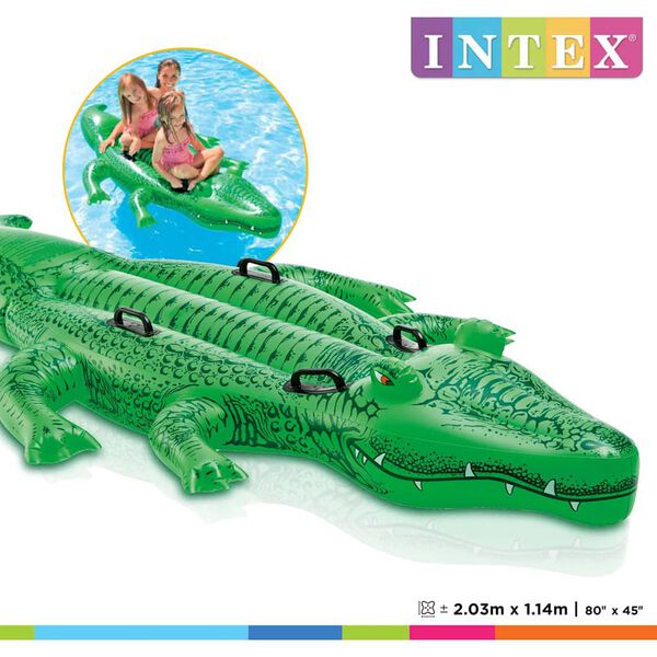 Intex Kjempestor ridegator 203x114 cm