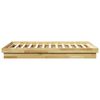 vidaXL Sengeramme uten Madrass 120x200 cm Heltre Eik