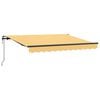 vidaXL Uttrekkbar markise sand 3,5 x 2 m stoff