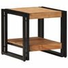 vidaXL Kaffebord Brun 40 x 40 x 38 cm Solid akasietre
