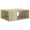 vidaXL Salongbord sonoma eik 90x67x33 cm konstruert tre