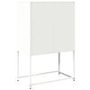 vidaXL Highboard Hvit 68x39x107 cm Stål