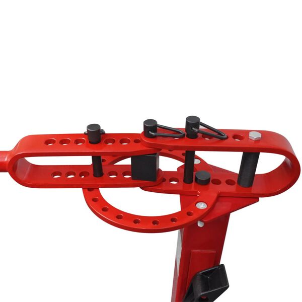 Manuelt operert gulvmontert r&oslash;rb&oslash;yer for r&oslash;r og flattst&aring;l