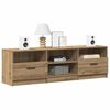 vidaXL TV-benk artisan eik 150x33,5x45 cm konstruert tre