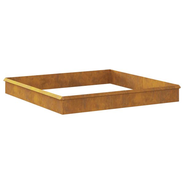 vidaXL Sneglegjerder 12 pcs Rusten Cortenst&aring;l