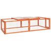 vidaXL Kaninbur 183x90x46,5 cm heltre gran