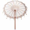 vidaXL Balinesisk Parasol Krem 215 x 215 x 260 cm