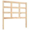 vidaXL Sengegavl 95,5x4x100 cm heltre furu