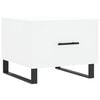 vidaXL Salongbord hvit 50x50x40 cm konstruert tre