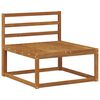 vidaXL Ute Midt Sofa Naturlig 79 x 83 x 73 cm