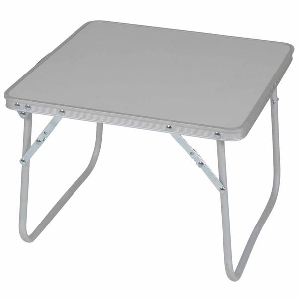 Camp Gear Sammenleggbart campingbord Economy 40x40 cm aluminium