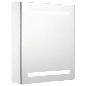 vidaXL LED-speilskap til bad 50x13,5x60 cm