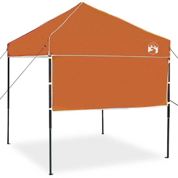 vidaXL Canopy telt Oransje 194 x 194 x 251 cm stoff