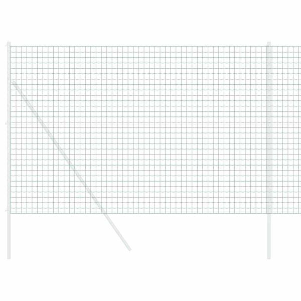 vidaXL Euro gjerde gr&oslash;nn 1,5 x 10 m PVC-belagt jern