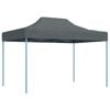 vidaXL Partytelt 280 x 410 x 315 cm Antrasitt Oxford Stoff