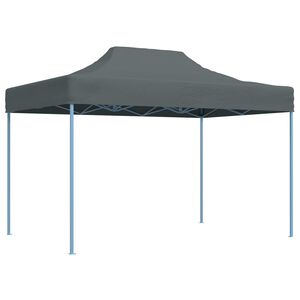 vidaXL Partytelt 280 x 410 x 315 cm Antrasitt Oxford Stoff