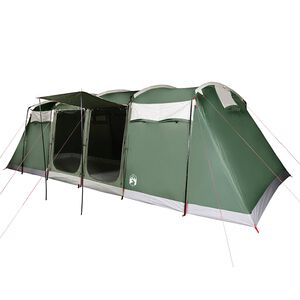 vidaXL Tunneltelt for camping 8 personer gr&oslash;nn vanntett