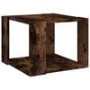 vidaXL Salongbord r&oslash;kt eik 40x40x30 cm konstruert tre