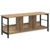 vidaXL Bokhylle 3 niv&aring;er 102 x 32 x 40,5 cm Konstruert tre Artisan Eik