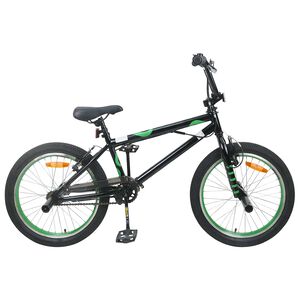 vidaXL BMX Sykkel 20 Tommer for over 9 &aring;r gammel Svart