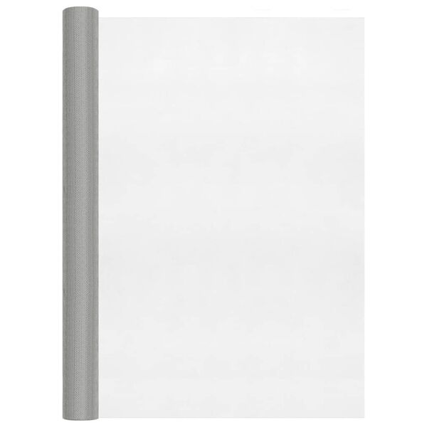 vidaXL Nettingskjerm rustfritt st&aring;l 80x1000 cm s&oslash;lv