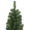 vidaXL Kunstig juletre med 300 LED gr&oslash;nn 240 cm PVC og st&aring;l og plast